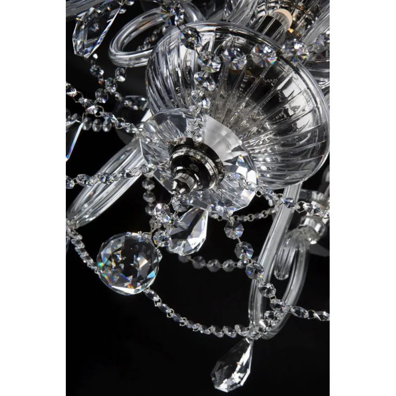 Candelabru Cristale N, Bohemia, E14, EL0102186+3+209, Crystal