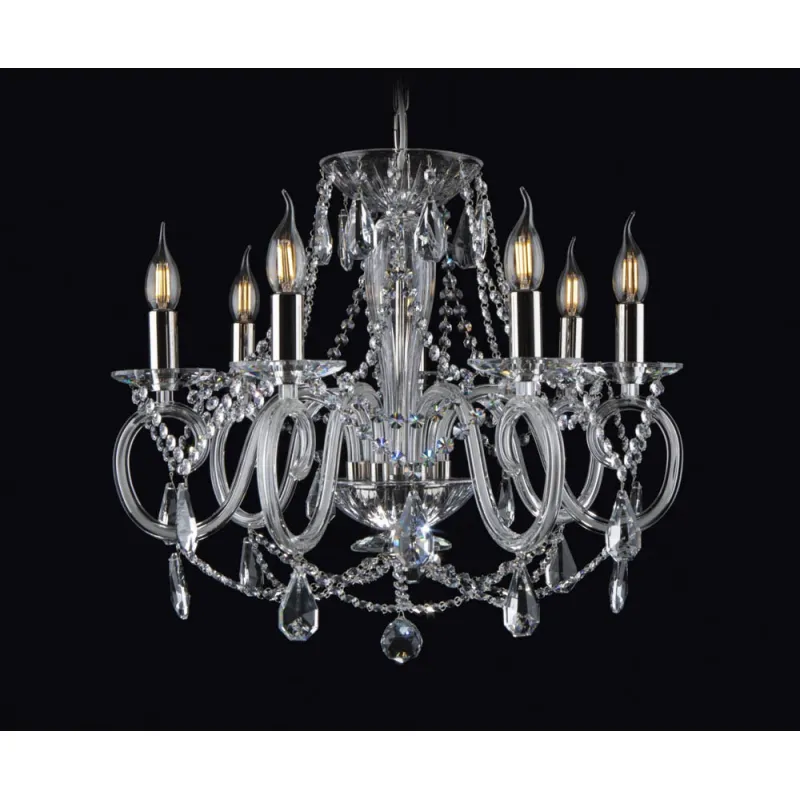 Candelabru Cristale, Bohemia, E14, EL010218709, Crystal