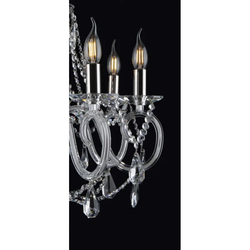 Candelabru Cristale, Bohemia, E14, EL010218709, Crystal