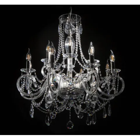 Candelabru Cristale, Bohemia, E14, EL0102188+4+409, Crystal