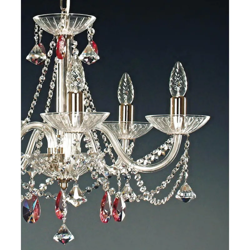 Candelabru Cristale, Bohemia, E14, EL010220506-7, Crystal