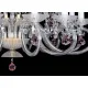 Candelabru Cristale, Bohemia, E14, EL01022312+6022-7, Crystal
