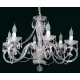 Candelabru Cristale, Sticla, Bohemia, E14, EL0102236021, Crystal