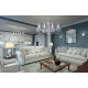 Candelabru Cristale, Sticla, Bohemia, E14, EL0102238022, Crystal