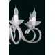 Candelabru Cristale, Sticla, Bohemia, E14, EL0102238024, Crystal