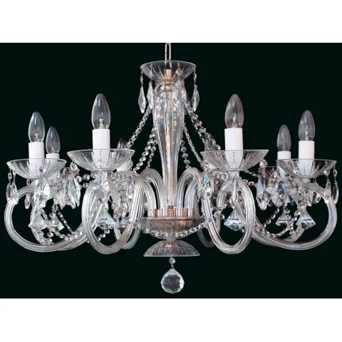 Candelabru Cristale, Bohemia, E14, EL0102248021, Crystal