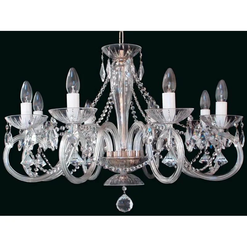 Candelabru Cristale, Bohemia, E14, EL0102248021, Crystal