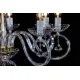 Candelabru Cristale, Sticla, Bohemia, E14, EL0102248023, Crystal