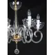 Candelabru Cristale, Sticla, Bohemia, E14, EL010225607, Crystal