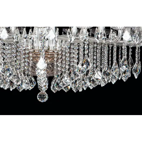 Candelabru Cristale, Bohemia, E14, EL0102262004, Crystal
