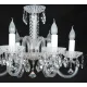 Candelabru Cristale, Sticla, Bohemia, E14, EL0102266022, Crystal