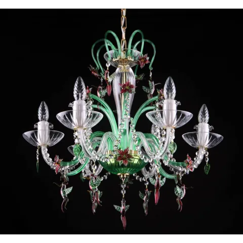 Candelabru Cristal, Bohemia, E14, EL0102266505BIRD, Crystal