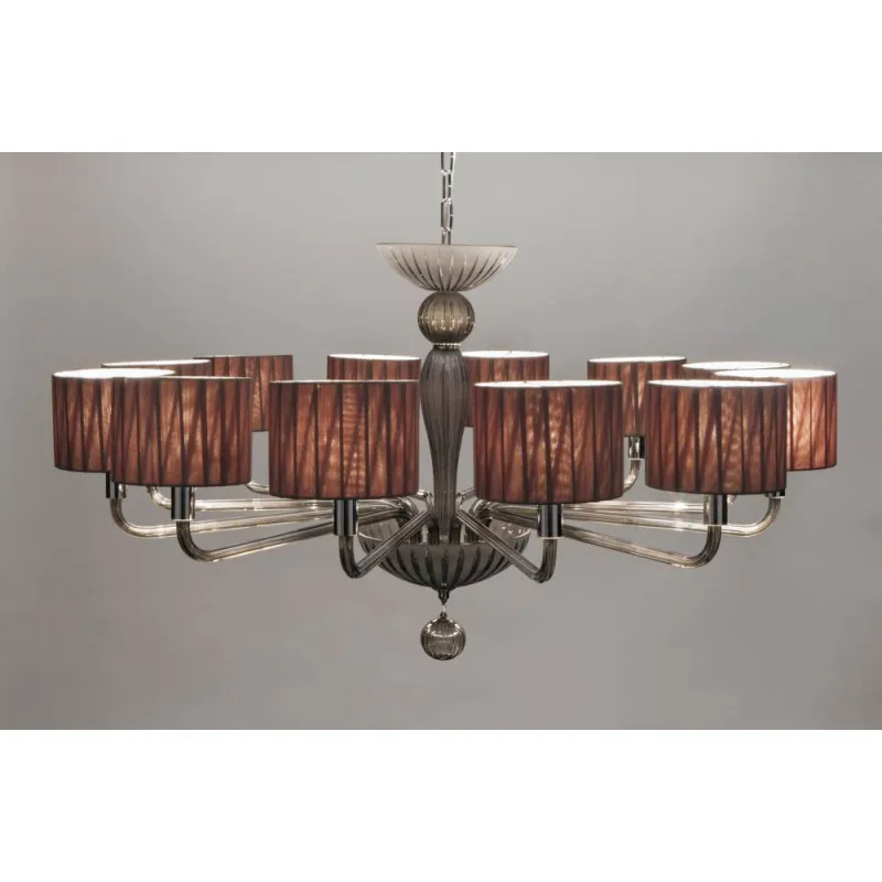 Candelabru Cristal, Bohemia, E14, EL0102271200SDSMOKE, Crystal