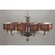 Candelabru Cristal, Bohemia, E14, EL0102271200SDSMOKE, Crystal