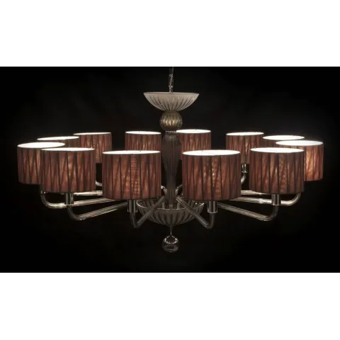 Candelabru Cristal, Bohemia, E14, EL0102271200SDSMOKE, Crystal