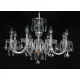 Candelabru Cristale, Sticla, Bohemia, E14, EL010250804, Crystal