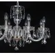 Candelabru Cristale, Sticla, Bohemia, E14, EL010250804, Crystal