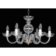 Candelabru Cristale, Sticla, Bohemia, E14, EL010251600, Crystal