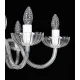 Candelabru Cristale, Sticla, Bohemia, E14, EL010251600, Crystal