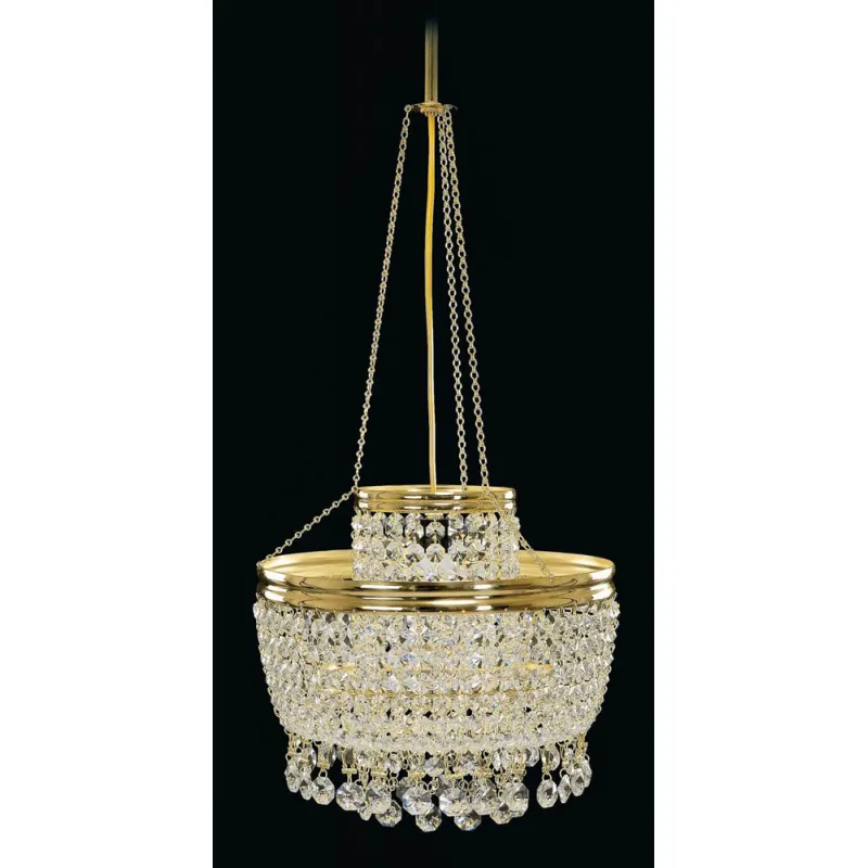 Plafoniera Small Cristale,, Bohemia, G9, EL010330105, Crystal