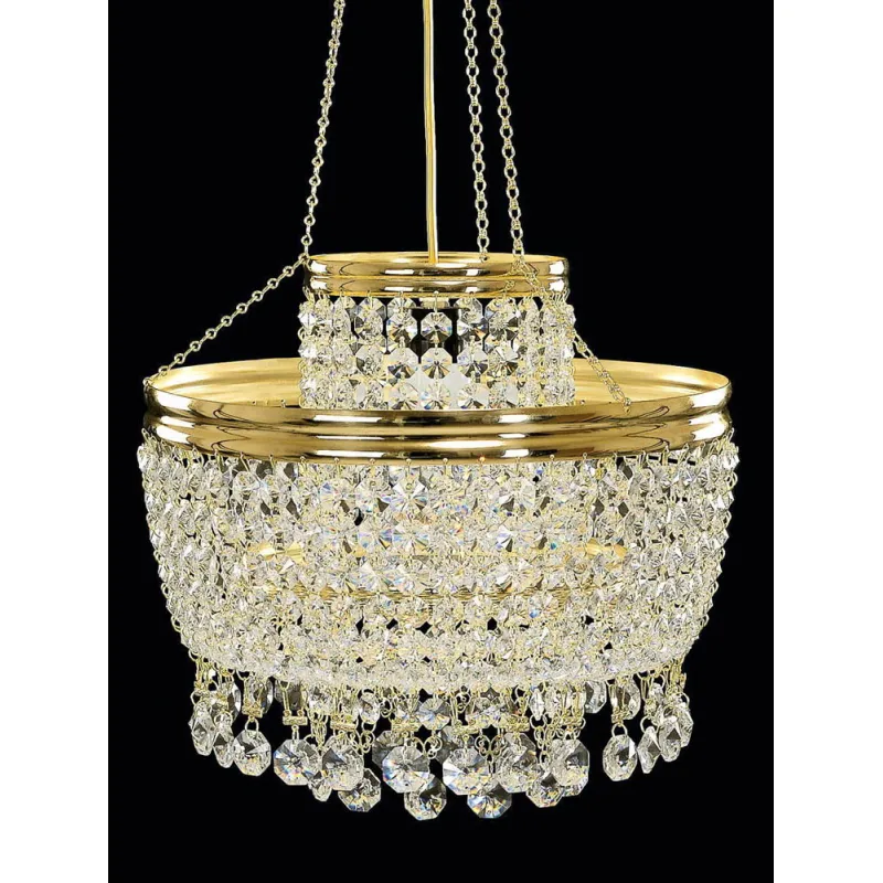 Plafoniera Small Cristale,, Bohemia, G9, EL010330105, Crystal