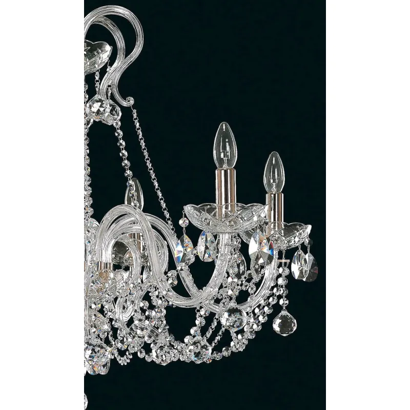 Candelabru Cristale, Bohemia, E14, EL0103506+9H06, Crystal