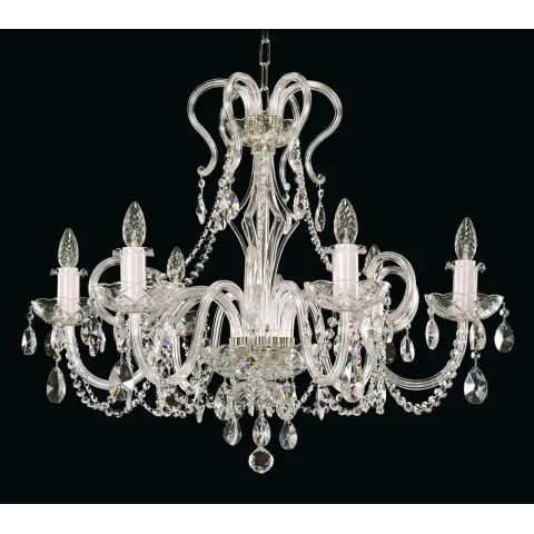 Candelabru Cristale, Bohemia, E14, EL010351602, Crystal
