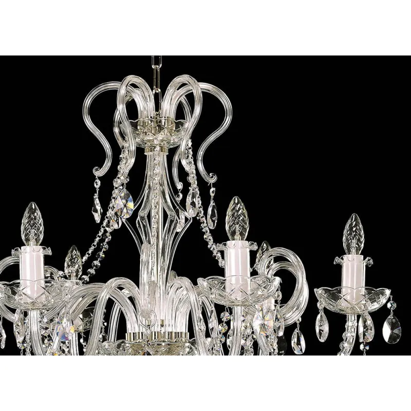 Candelabru Cristale, Bohemia, E14, EL010351602, Crystal