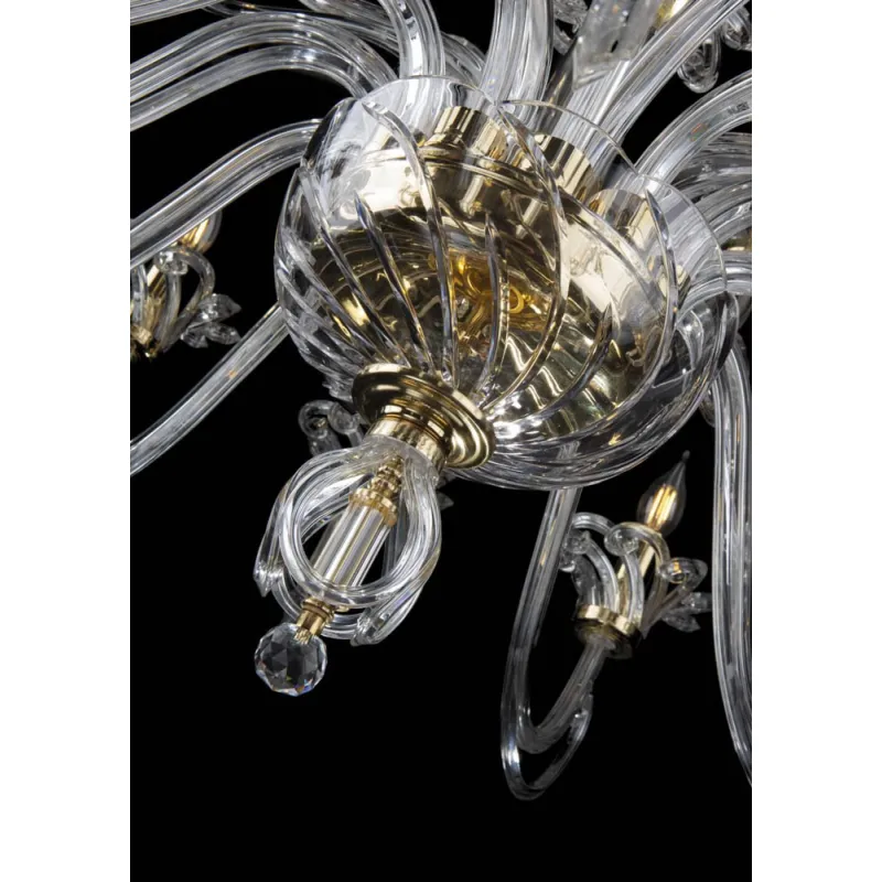 Candelabru Cristale, Bohemia, E14, EL0104001800 I., Crystal