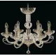 Candelabru Cristale, Sticla, Bohemia, E14, EL010401600, Crystal