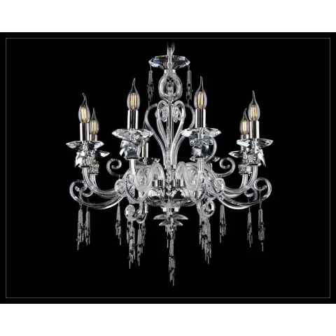 Candelabru Cristal, Bohemia, E14, EL010404805-9, Crystal