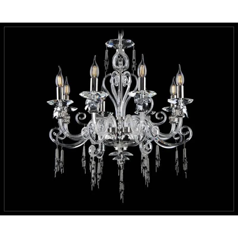 Candelabru Cristal, Bohemia, E14, EL010404805-9, Crystal