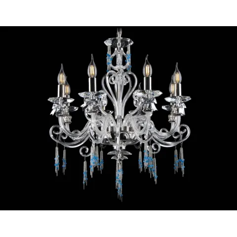 Candelabru Cristal, Bohemia, E14, EL0104048053N, Crystal