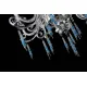 Candelabru Cristal, Bohemia, E14, EL0104048053N, Crystal