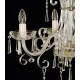 Candelabru Cristale, Sticla, Bohemia, E14, EL010411403, Crystal