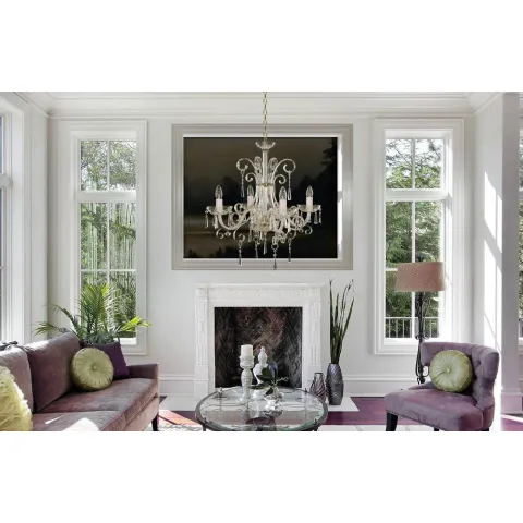 Candelabru Cristale, Bohemia, E14, EL010411603, Crystal