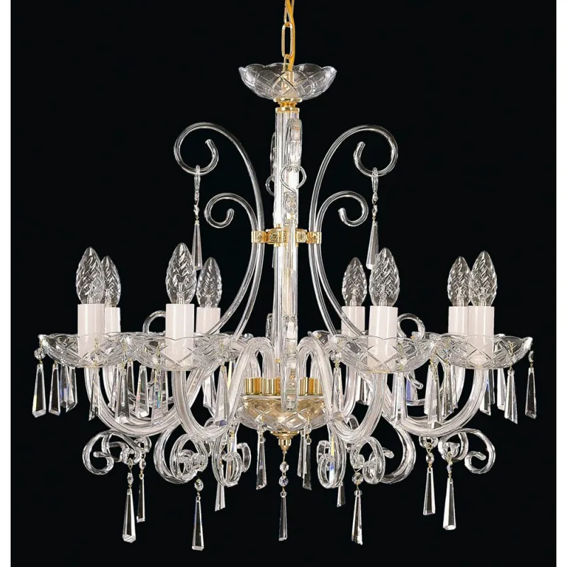 Candelabru Cristale, Bohemia, E14, EL010411803, Crystal