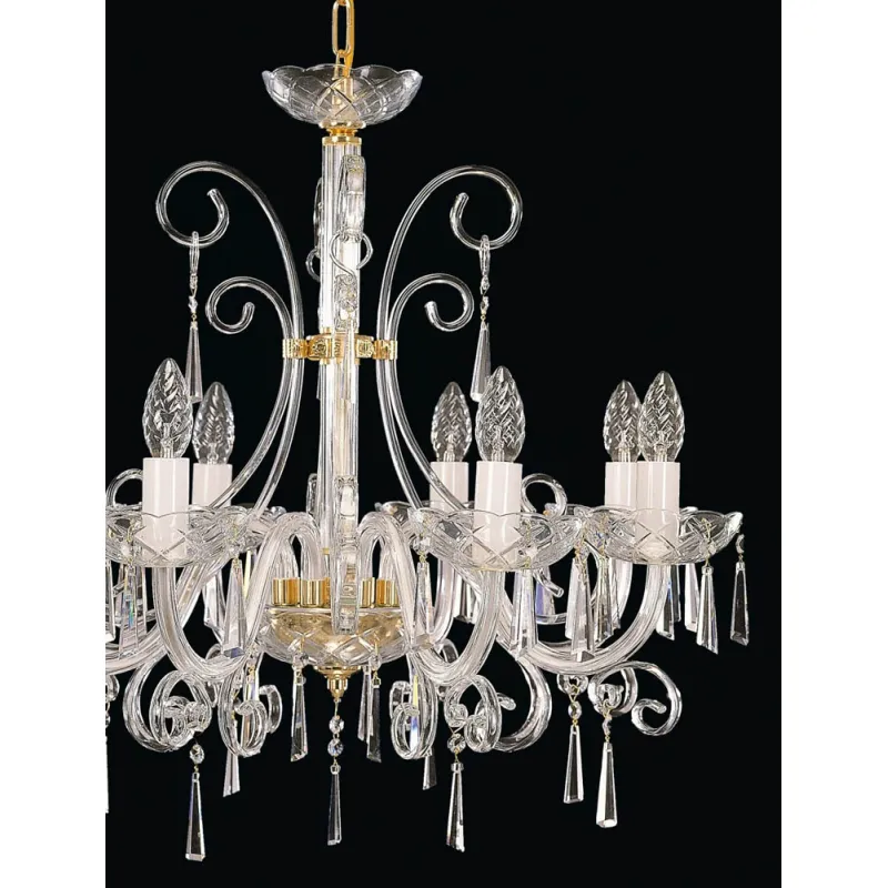 Candelabru Cristale, Bohemia, E14, EL010411803, Crystal