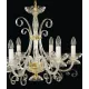 Candelabru Cristale, Sticla, Bohemia, E14, EL010412600, Crystal