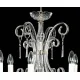 Candelabru Cristale, Sticla, Bohemia, E14, EL010413803, Crystal