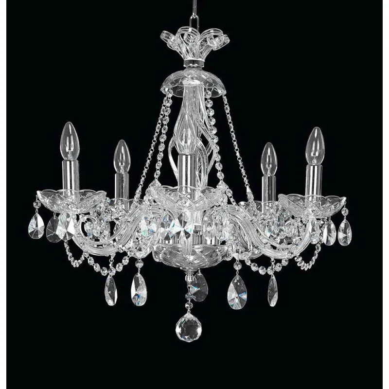 Candelabru Cristale, Bohemia, E14, EL010415502, Crystal