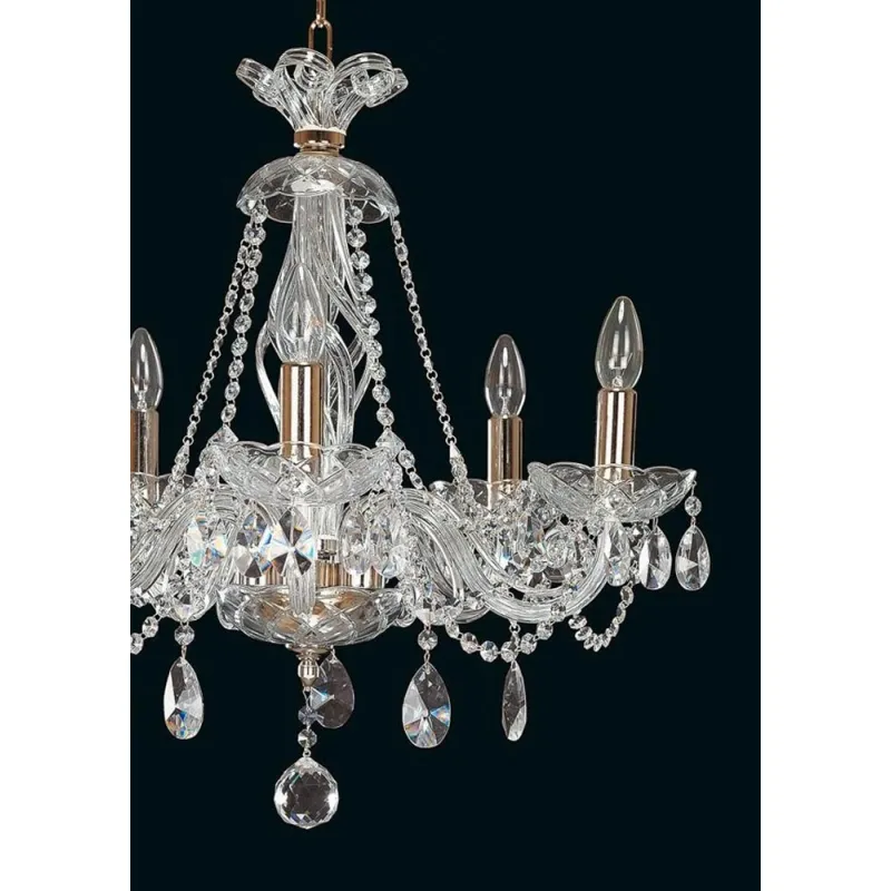 Candelabru Cristale, Bohemia, E14, EL010415502, Crystal