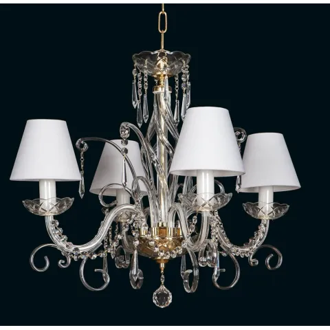 Candelabru Cristale, Abajururi, Bohemia, E14, EL010416403S, Crystal
