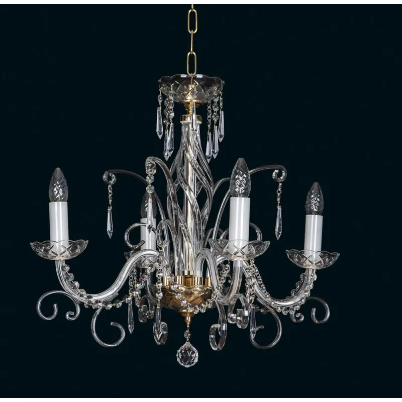 Candelabru Cristale, Modern, Bohemia, E14, EL010416403, Crystal