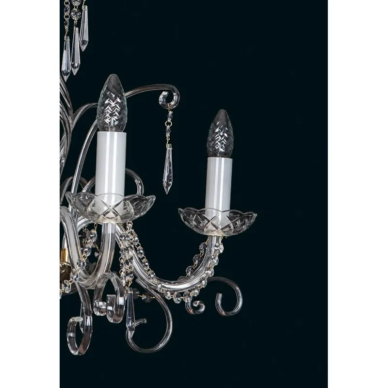 Candelabru Cristale, Modern, Bohemia, E14, EL010416403, Crystal