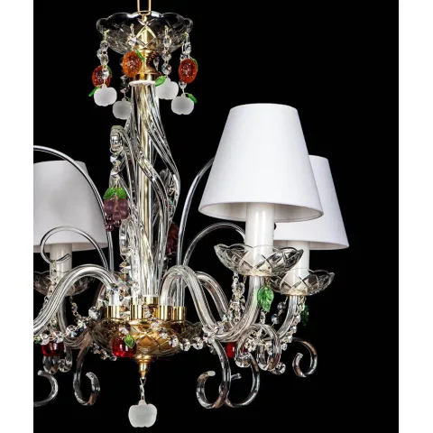 Candelabru Cristale, Abajururi, Bohemia, E14, EL010416412S, Crystal