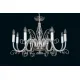 Candelabru Cristale, Sticla, Bohemia, E14, EL010416800, Crystal