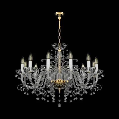 Candelabru Cristal, Bohemia, E14, EL0104171209, Crystal