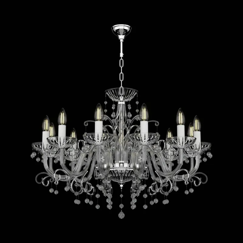 Candelabru Cristal, Bohemia, E14, EL0104171209, Crystal