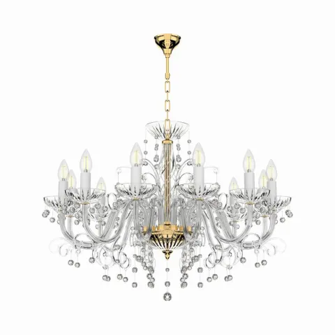 Candelabru Cristal, Bohemia, E14, EL0104171209, Crystal